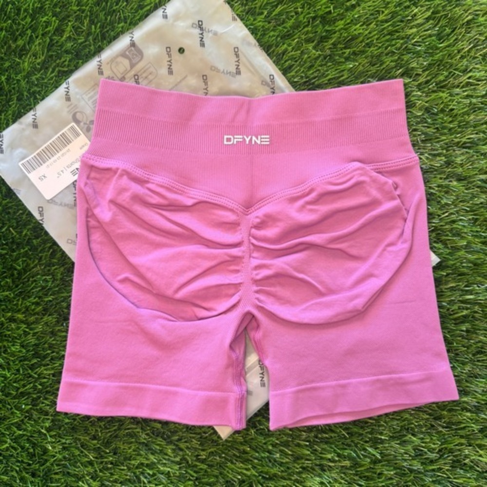 Dfyne impact shorts 4.5" grape extra small